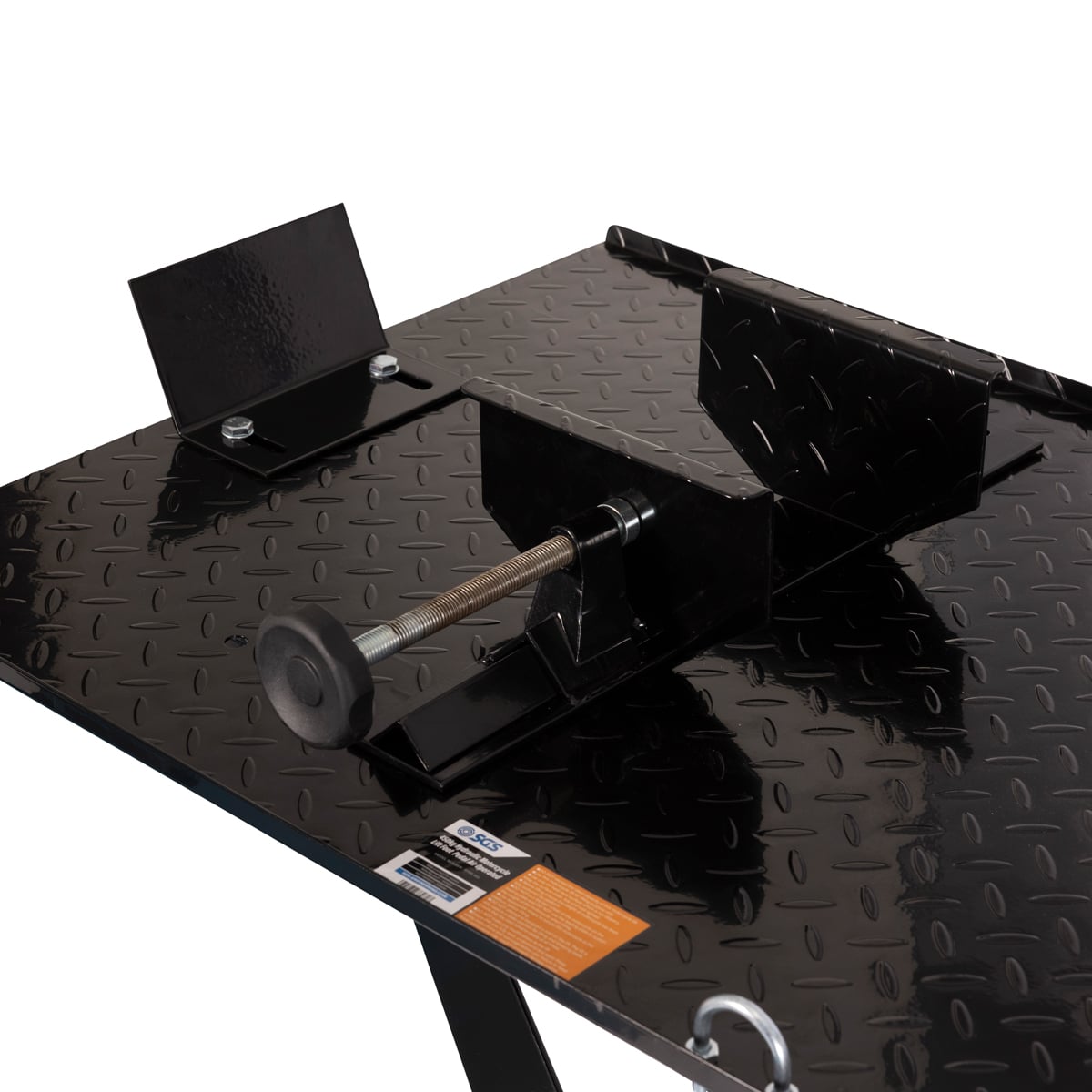 SGS 450kg Hydraulic Motorcycle Lift (Foot Pedal & Air Operated)